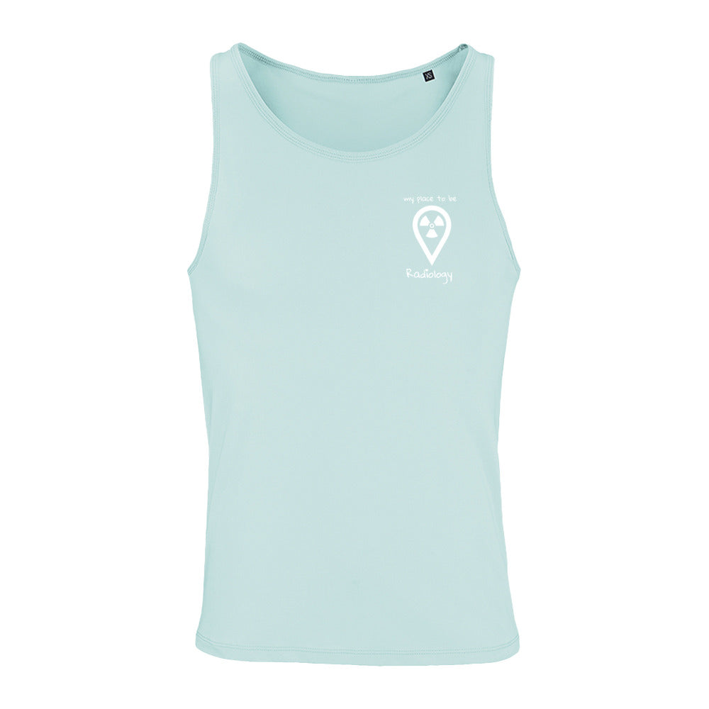 Tank Top (Unisex ) - my place to be (kleines Logo)