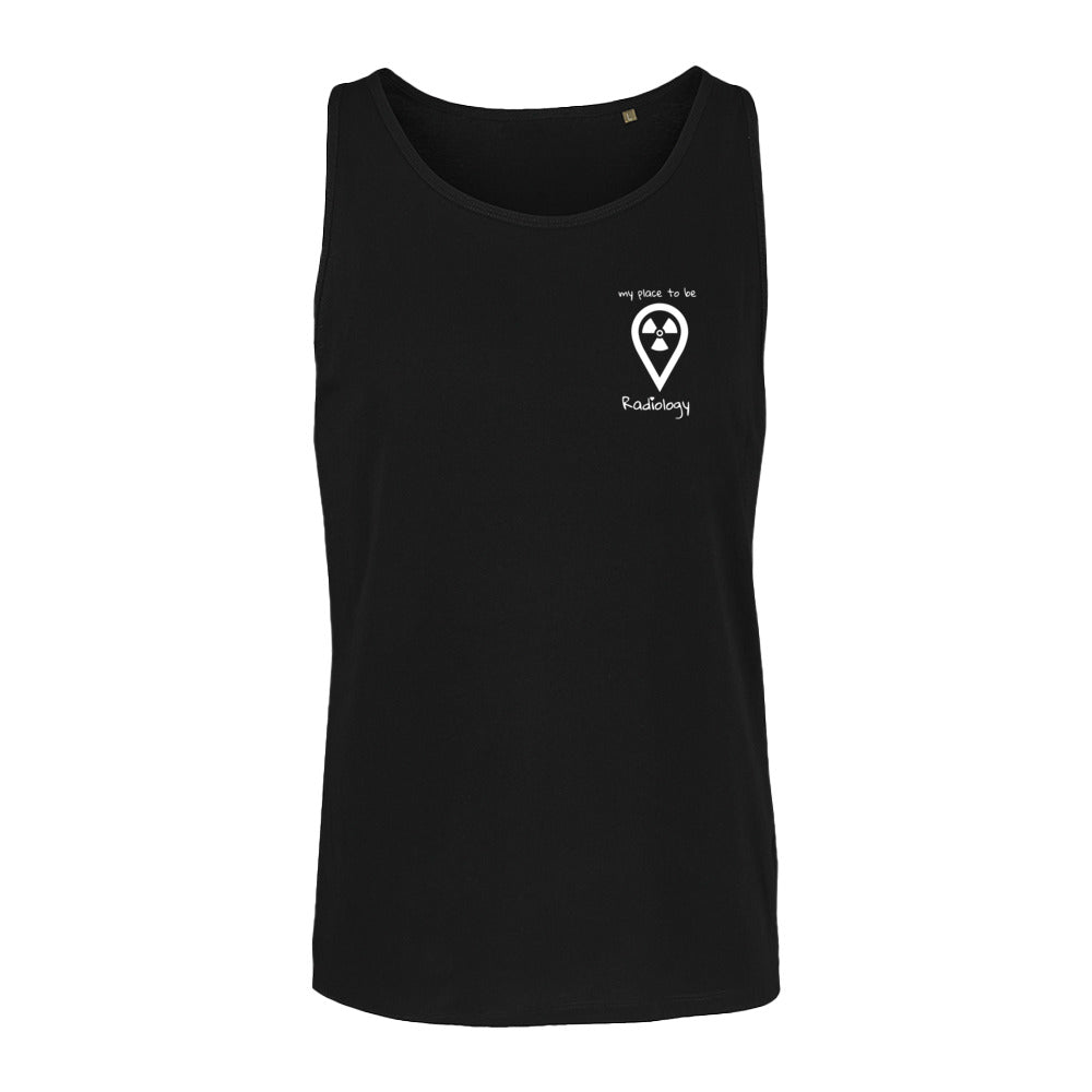 Tank Top (Unisex ) - my place to be (kleines Logo)