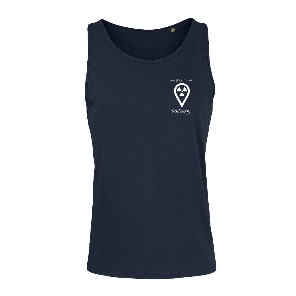 Tank Top (Unisex ) - my place to be (kleines Logo)