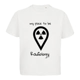 T-Shirt (Damen) Oversized kürzer geschnitten - my place to be Radiology