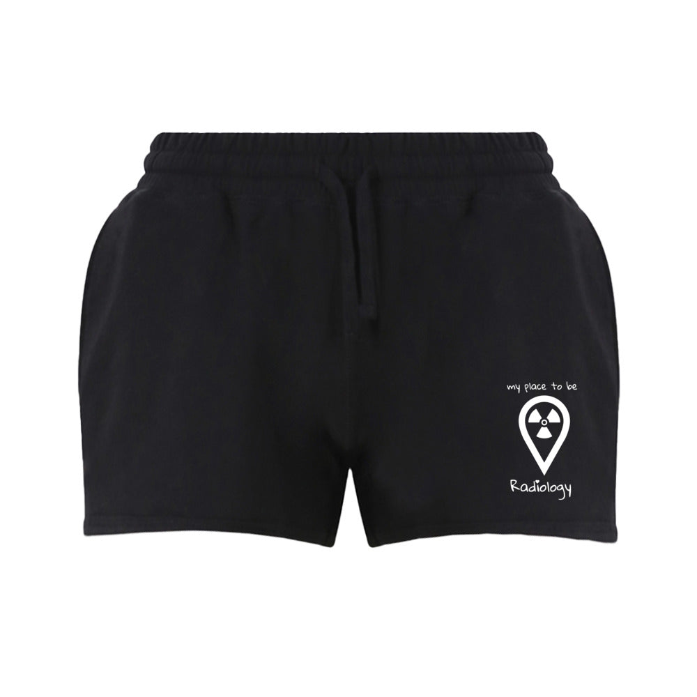 kurze Joggingshorts I Sporthose (Damen) - my place to be Radiology