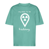 T-Shirt Oversized (Unisex)- my place to be Radiology
