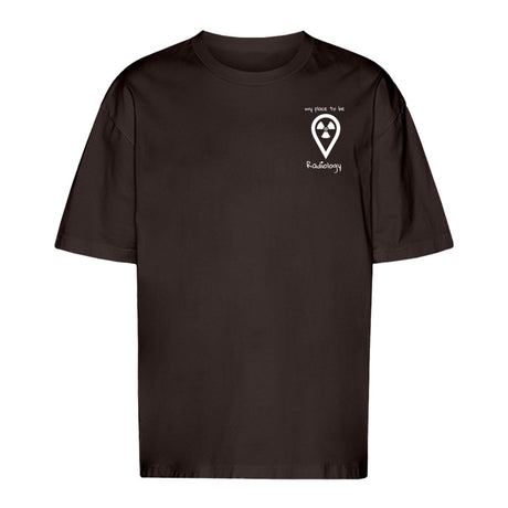 T-Shirt Oversized (Unisex)- my place to be Radiology  (kleines Logo) - Alles Einstellungssache 