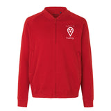 Sweatjacke mit Reißverschluss (Unisex) - my place to be Radiology (kleines Logo) - Alles Einstellungssache 