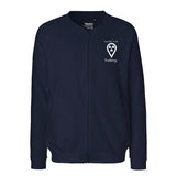 Sweatjacke mit Reißverschluss (Unisex) - my place to be Radiology (kleines Logo) - Alles Einstellungssache 