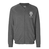 Sweatjacke mit Reißverschluss (Unisex) - my place to be Radiology (kleines Logo) - Alles Einstellungssache 