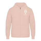Hoody mit Reißverschluss (Unisex)  - my place to be Radiology (kleines Logo) - Alles Einstellungssache 
