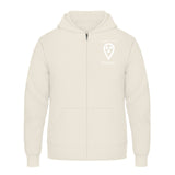 Hoody mit Reißverschluss (Unisex)  - my place to be Radiology (kleines Logo) - Alles Einstellungssache 