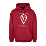 Basic Oversize Hoodie (Herren) - my place to be Radiology - Alles Einstellungssache 