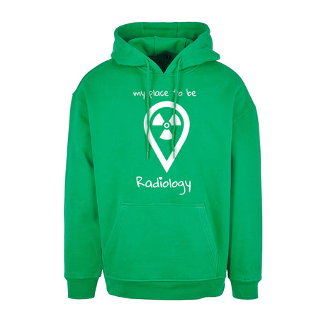 Basic Oversize Hoodie (Herren) - my place to be Radiology