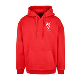 Basic Oversize Hoodie (Herren) - my place to be Radiology  (kleines Logo) - Alles Einstellungssache 