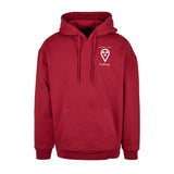 Basic Oversize Hoodie (Herren) - my place to be Radiology  (kleines Logo) - Alles Einstellungssache 