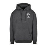Basic Oversize Hoodie (Herren) - my place to be Radiology  (kleines Logo) - Alles Einstellungssache 
