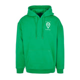 Basic Oversize Hoodie (Herren) - my place to be Radiology  (kleines Logo) - Alles Einstellungssache 