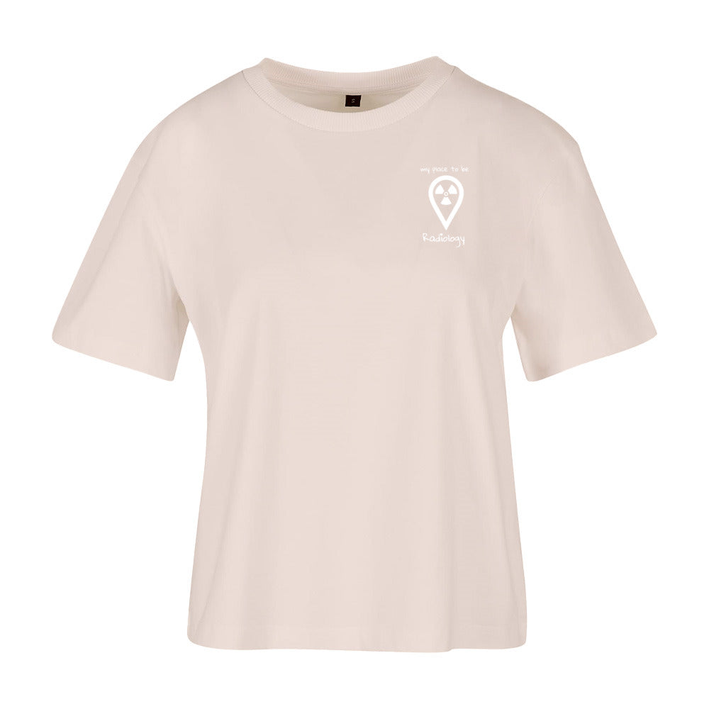Ladies Everyday T-Shirt (Damen) my place to be Radiology (kleines Logo)