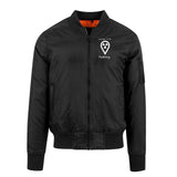 Bomber Jacke (Herren) - my place to be Radiology - Alles Einstellungssache 