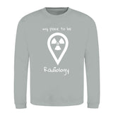 Klassiker Sweatshirts (Unisex) - my place to be Radiology - Alles Einstellungssache 