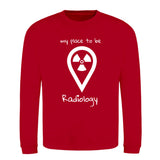Klassiker Sweatshirts (Unisex) - my place to be Radiology - Alles Einstellungssache 