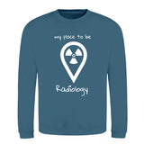 Klassiker Sweatshirts (Unisex) - my place to be Radiology - Alles Einstellungssache 