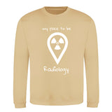 Klassiker Sweatshirts (Unisex) - my place to be Radiology - Alles Einstellungssache 