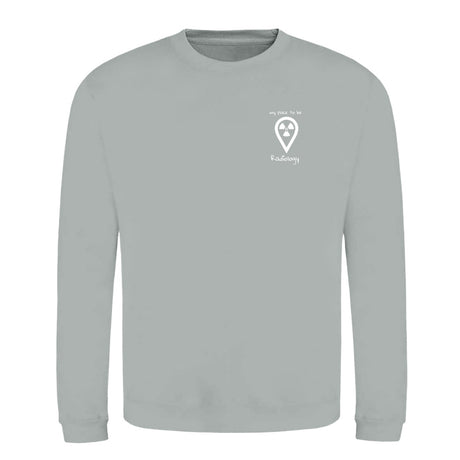Klassiker Sweatshirts (Unisex) - my place to be Radiology (kleines Logo) - Alles Einstellungssache 