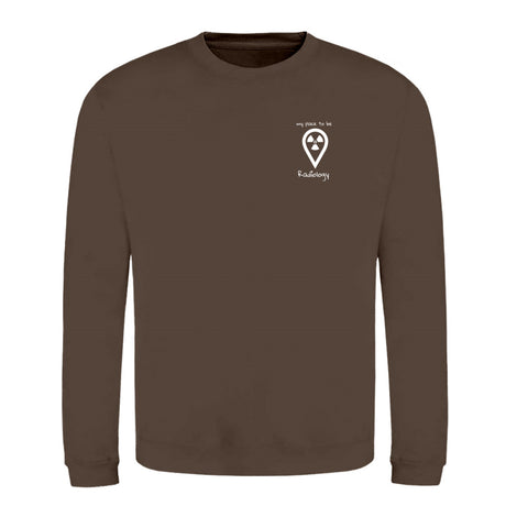 Klassiker Sweatshirts (Unisex) - my place to be Radiology (kleines Logo) - Alles Einstellungssache 