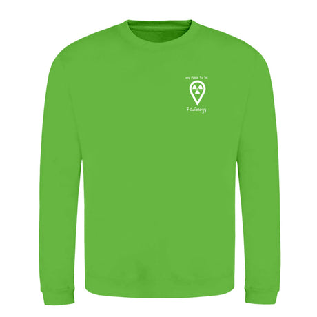 Klassiker Sweatshirts (Unisex) - my place to be Radiology (kleines Logo) - Alles Einstellungssache 