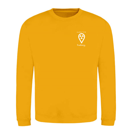 Klassiker Sweatshirts (Unisex) - my place to be Radiology (kleines Logo) - Alles Einstellungssache 