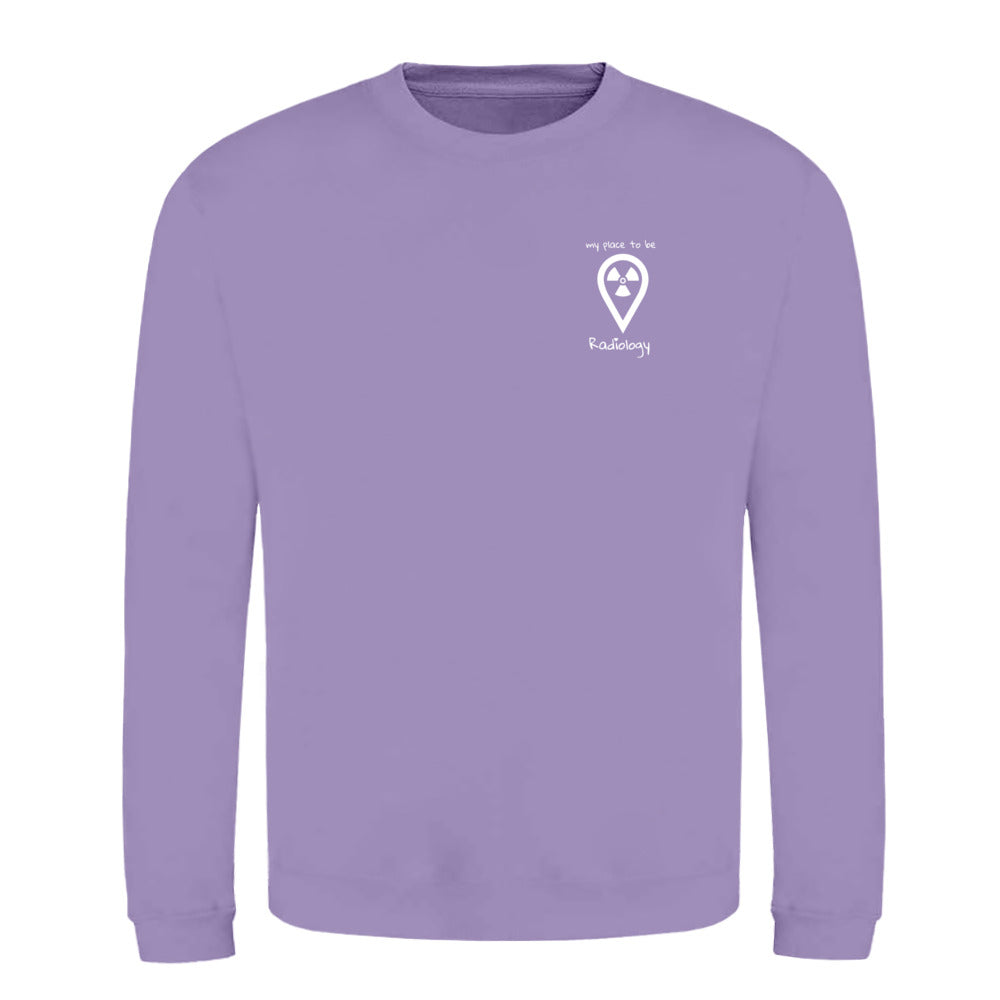 Klassiker Sweatshirts (Unisex) - my place to be Radiology (kleines Logo) - Alles Einstellungssache 