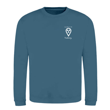 Klassiker Sweatshirts (Unisex) - my place to be Radiology (kleines Logo) - Alles Einstellungssache 