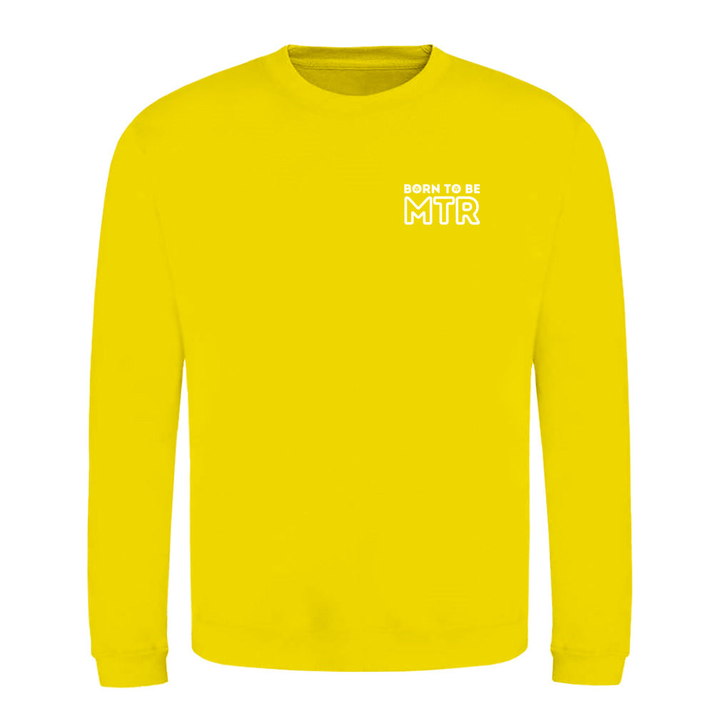 Klassiker Sweatshirts (Unisex) - BORN TO BE MTR (kleines Logo) - Alles Einstellungssache 