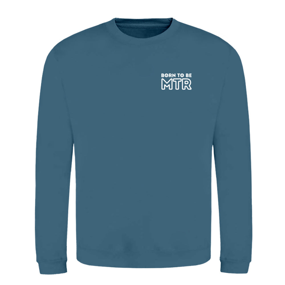 Klassiker Sweatshirts (Unisex) - BORN TO BE MTR (kleines Logo) - Alles Einstellungssache 