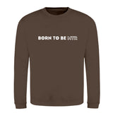 Klassiker Sweatshirts (Unisex) - BORN TO BE MTR (horizontales Logo) - Alles Einstellungssache 
