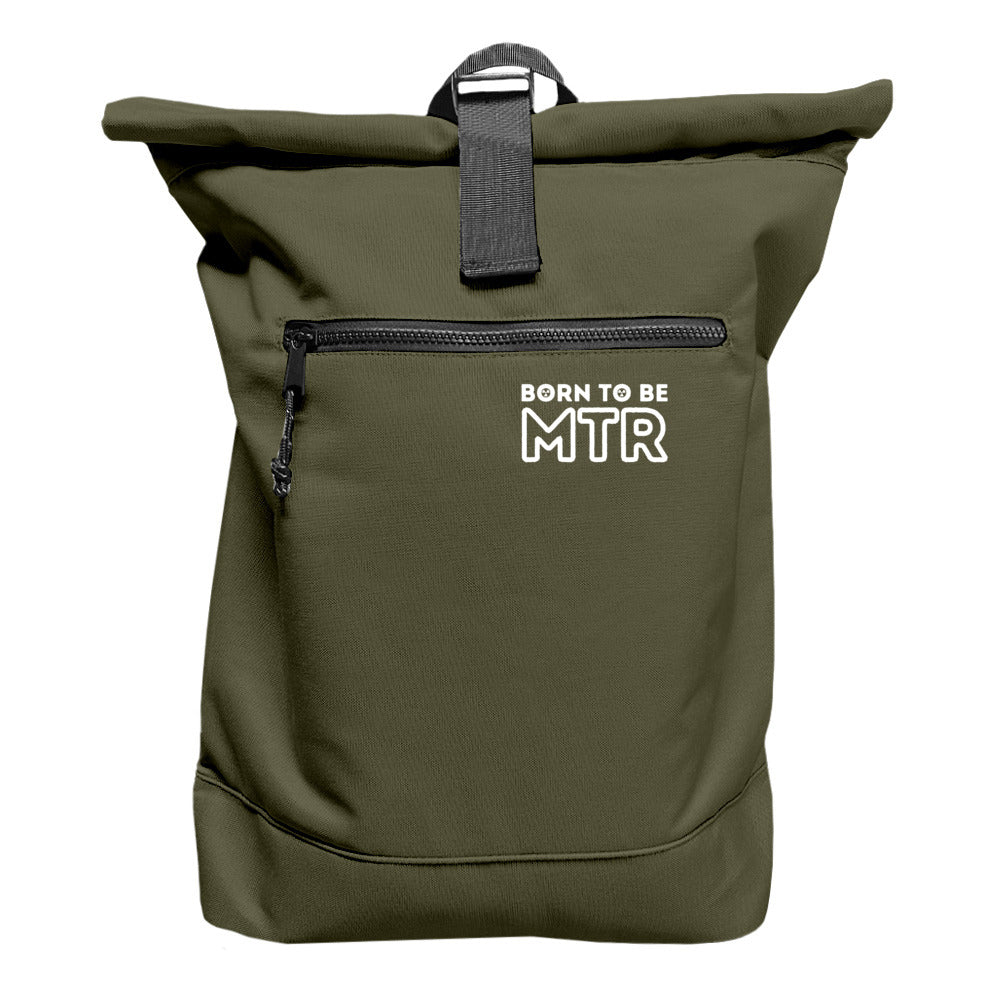 Rucksack mit Laptopfach- BORN TO BE MTR (kleines Logo) - Alles Einstellungssache 