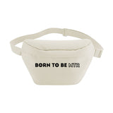 Bauchtasche/Gürteltasche BORN TO BE MTR- BORN TO BE MTR (horizonales Logo) - Alles Einstellungssache 