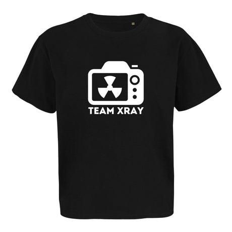 T-SHIRT Oversized kürzer geschnitten (Damen) - TEAM XRAY (großes Logo) - Alles Einstellungssache 