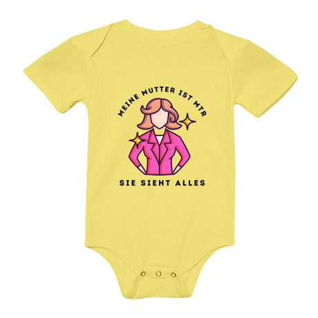 Kurzarm Body  - Meine Mutter ist MTR