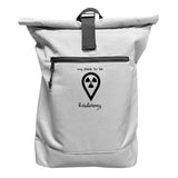 Rucksack mit Laptopfach - my place to be Radiology (großes Logo) - Alles Einstellungssache 