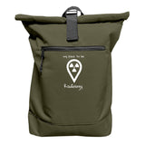 Rucksack mit Laptopfach - my place to be Radiology (großes Logo) - Alles Einstellungssache 