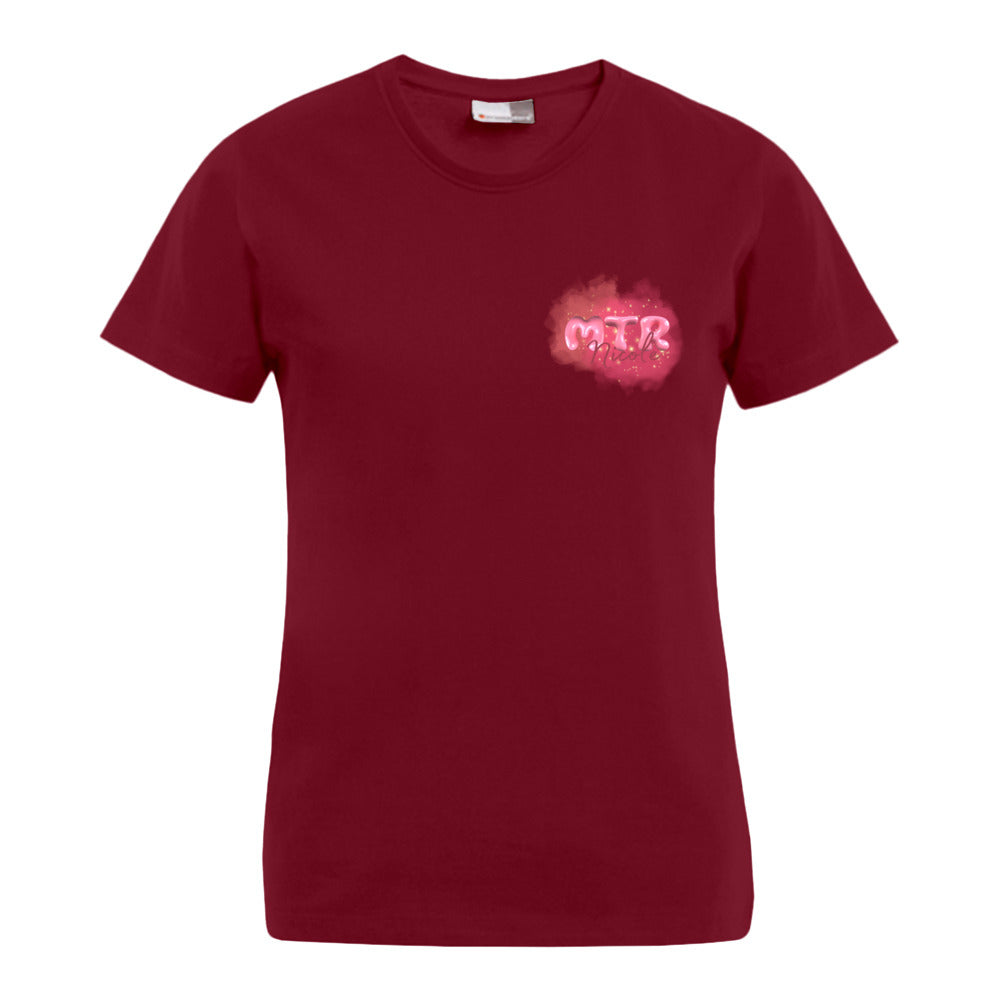 Pink MTR Nicole oder dein Name - T-Shirt - Alles Einstellungssache 