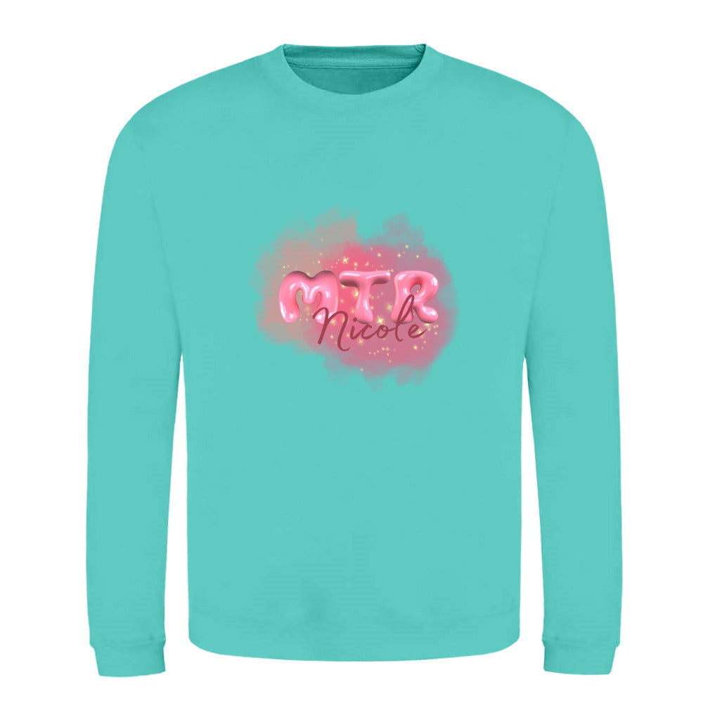 Pink MTR Nicole oder dein Name -LOGO groß- Klassiker Sweatshirts (Unisex) - Alles Einstellungssache 
