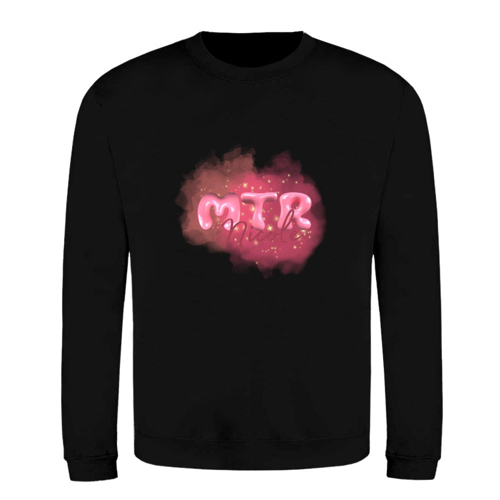 Pink MTR Nicole oder dein Name -LOGO groß- Klassiker Sweatshirts (Unisex) - Alles Einstellungssache 