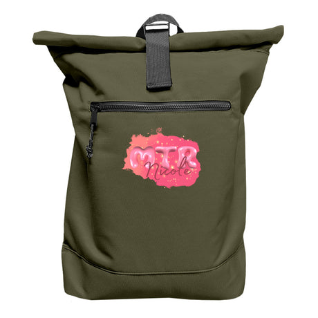 Pink MTR Nicole oder dein Name - großer Rucksack - Alles Einstellungssache 