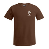 T-Shirt (Herren) - my place to be Radiology (kleines Logo)