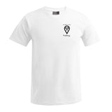 T-Shirt (Herren) - my place to be Radiology (kleines Logo)