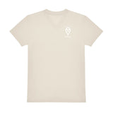 V-Auschnitt T-Shirt (Herren) - my place to be Radiology (kleines Logo)