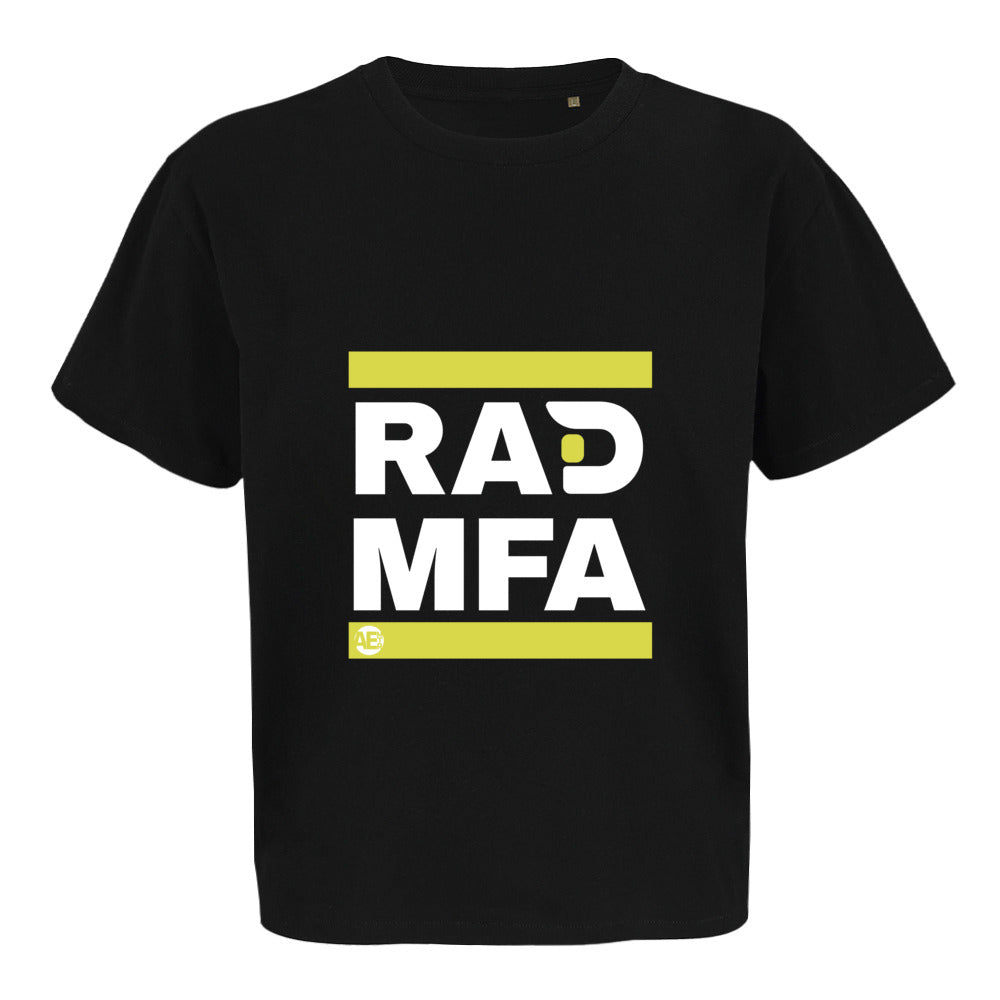 Unisex Oversized T-Shirt RAD MFA (großes Logo)