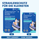 Patienteninformation Röntgen bei Kindern – „Strahlenschutz für die Kleinsten“ | Poster kompakt A3/A4