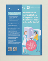 Für Zahnärzte I  Aufklärung Poster - Zahnröntgen - Nr. 1 - Alles Einstellungssache 