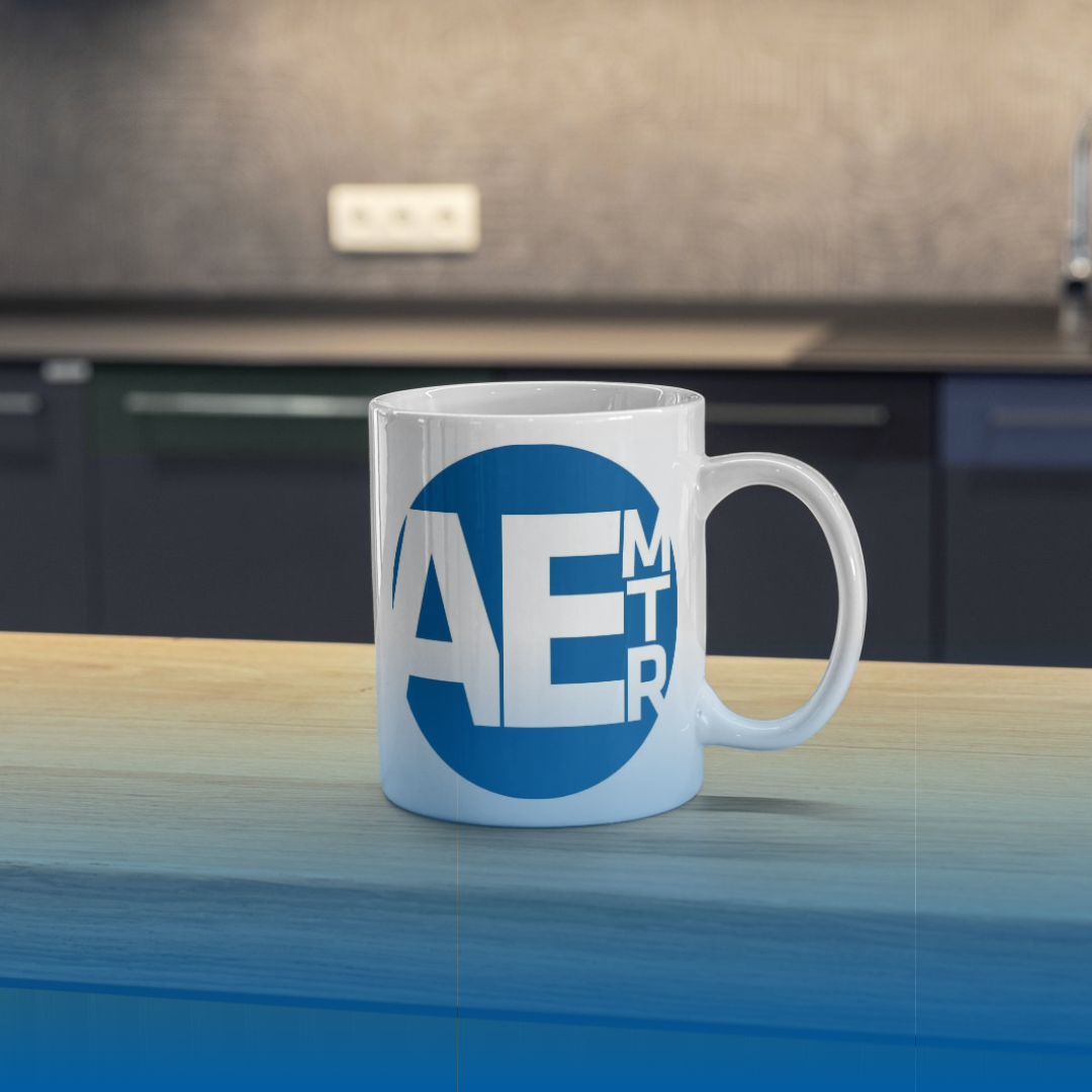 Alles Einstellungssache Logo-Tasse